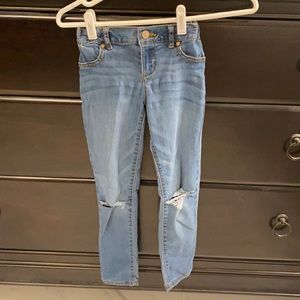 Kids Size 6x-7 Ripped Jeans